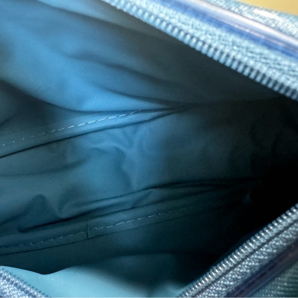 DIOR Bag Logo Clutch Parfums Faux Leather Fabric Cosmetic Tote Makeup Bag Purse - Picture 11 of 15